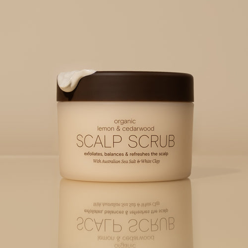 Organic lemon & Cedarwood Scalp Scrub